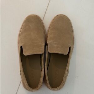 Vince Tan Loafers Minimalist Slip-Ons